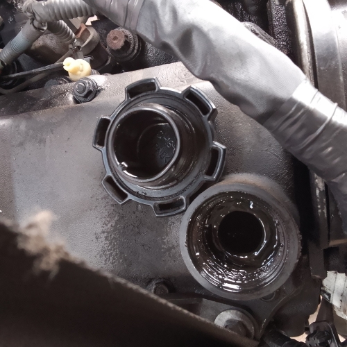 Двигатель без навесного Б/У