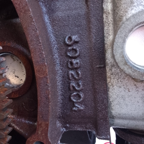 Двигатель без навесного Б/У